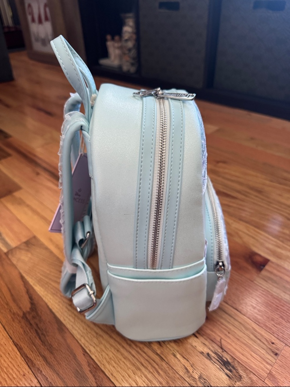 NWT Loungefly Cinderella Gown Cosplay Mini Backpack - Picture 14 of 16